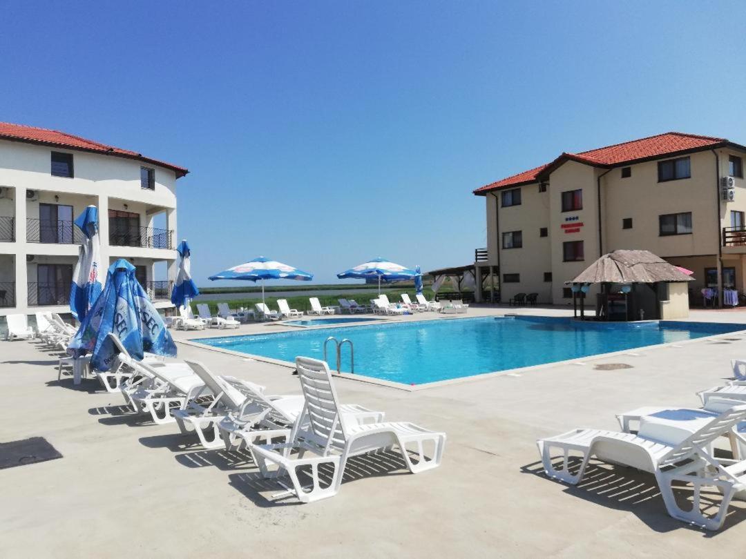 Pensiunea Fabian Hotel Jurilovca Bagian luar foto